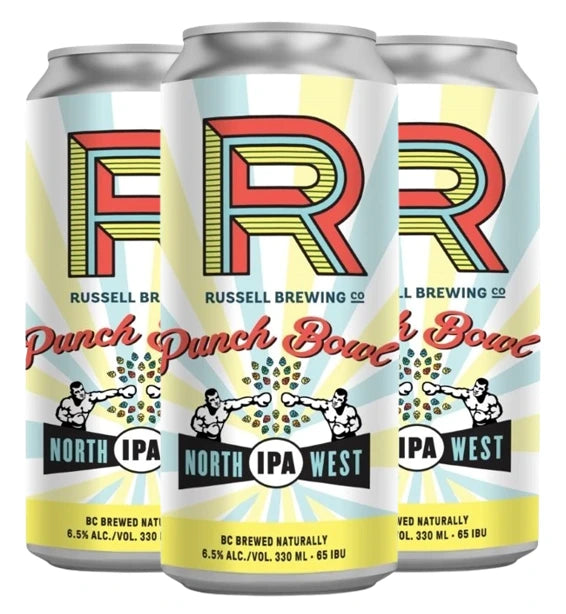 RUSSELL PUNCH BOWL IPA 473ML 4PK CAN