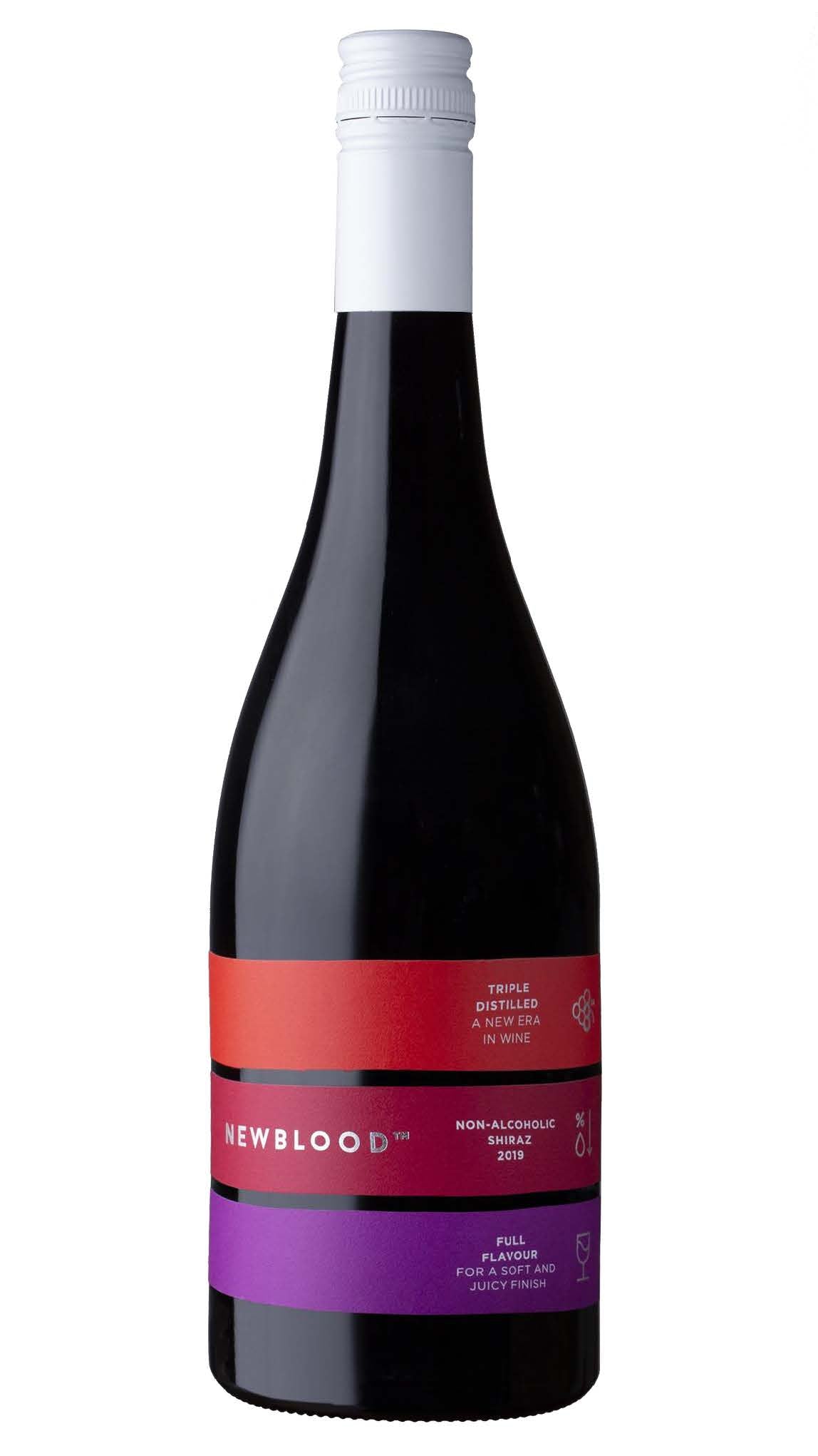 NEWBLOOD SHIRAZ NON ALCOHOLIC WINE 750ML