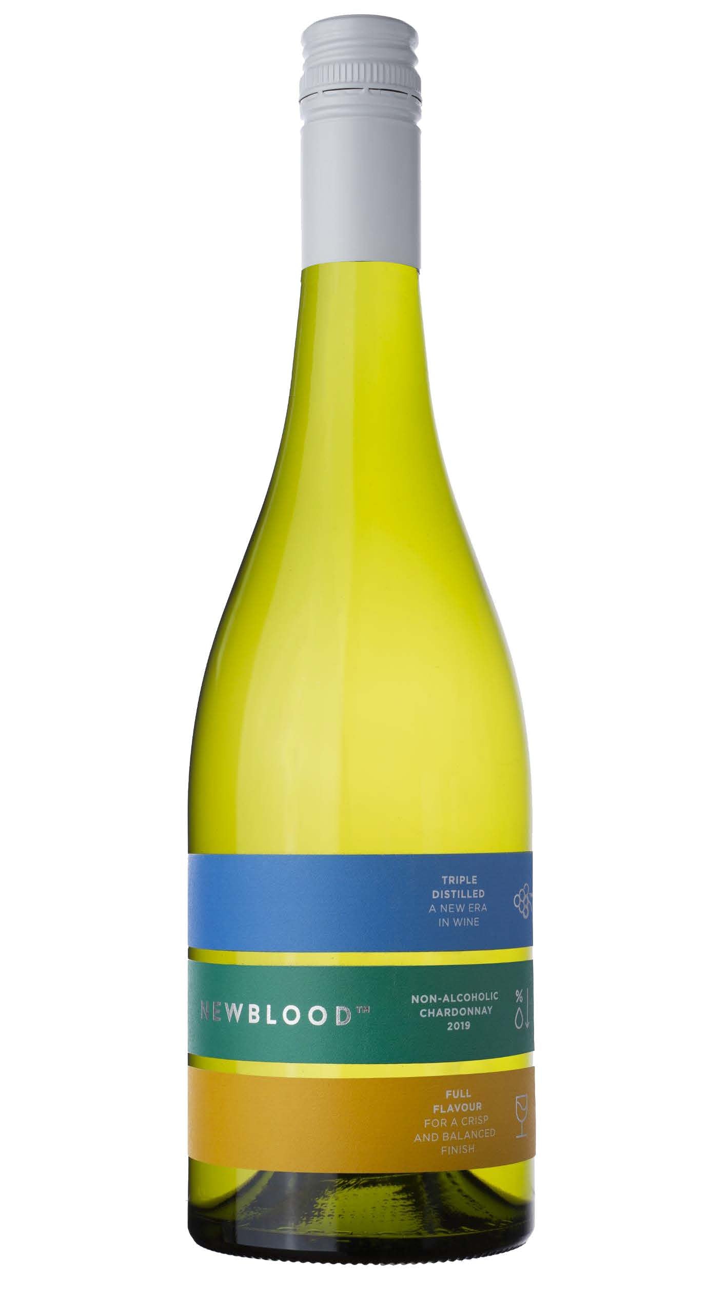 NEWBLOOD CHARDONNAY NON ALCOHOLIC WINE 750ML