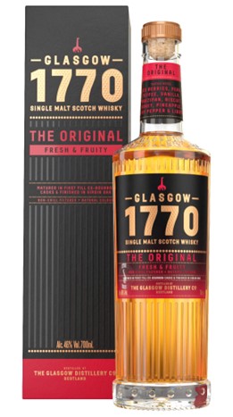 GLASGOW 1770 SINGLE MALT SCOTCH WHISKY 500ML