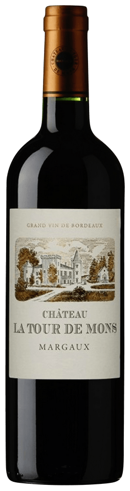 CHATEAU LA TOUR DE MONS MARGAUX CRU BOUR 2018 750ML
