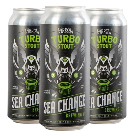 SEA CHANGE TURBO STOUT 473ML 4PK CAN