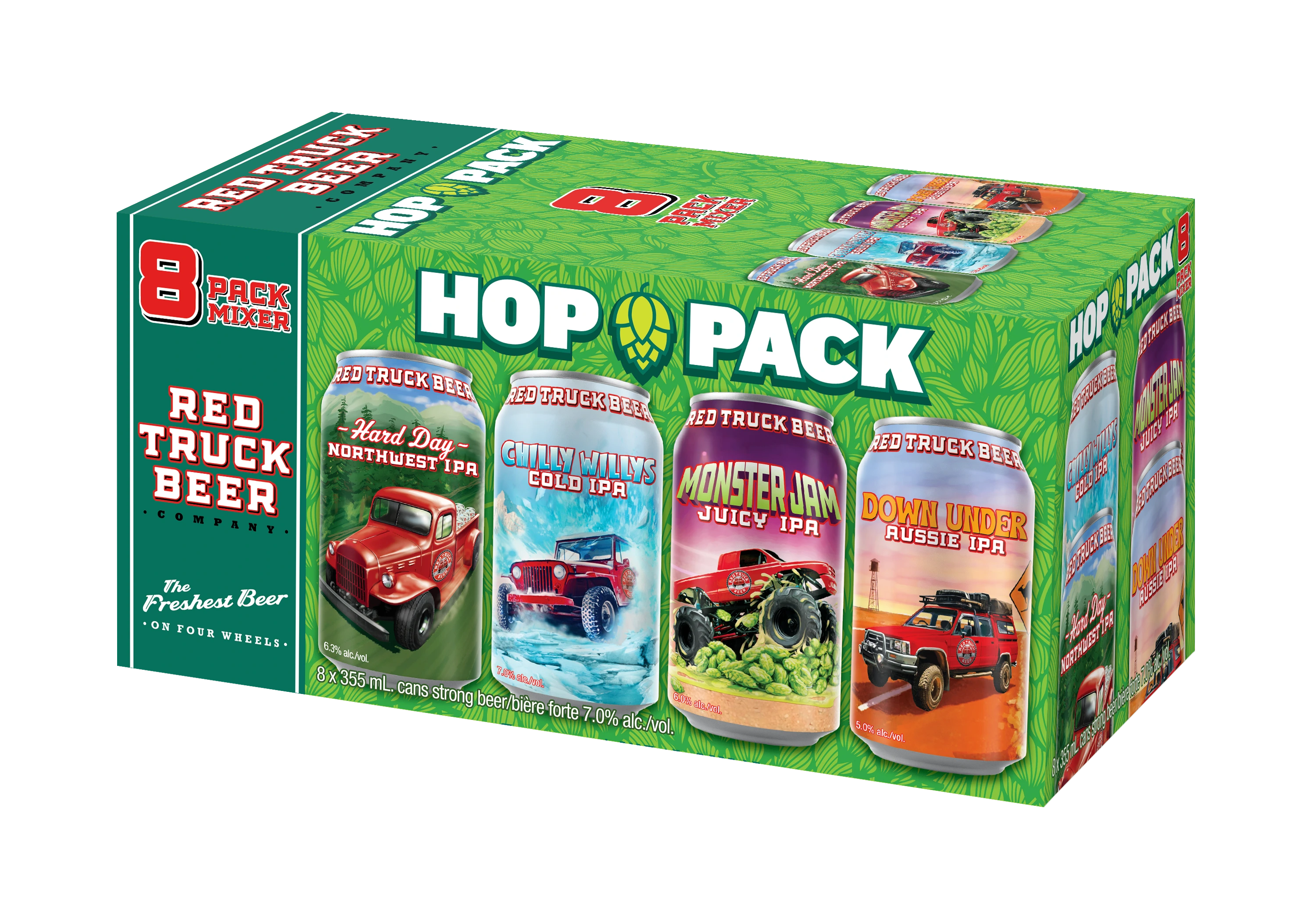 RED TRUCK HOP PACK MIXER 355ML 8PK CAN