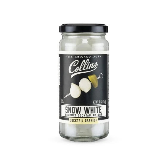COLLINS SNOW WHITE COCKTAIL ONIONS 5.5OZ