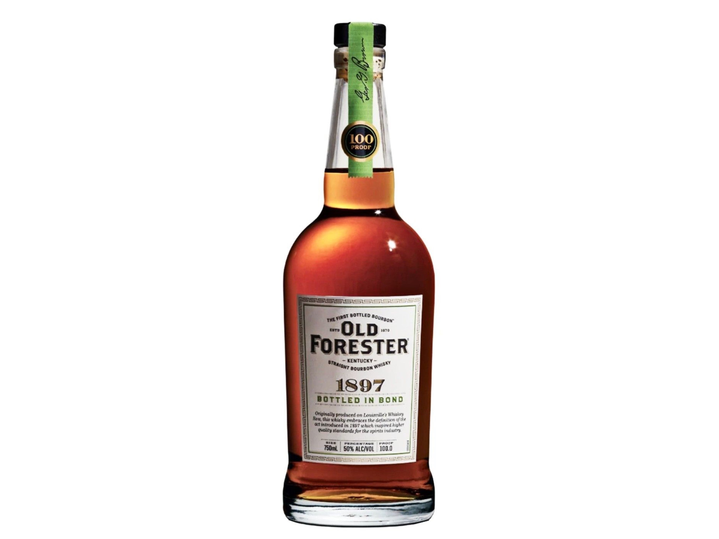 Wine and Beyond - OLD FORESTER 1897 BOTTLED IN BOND BOURBON