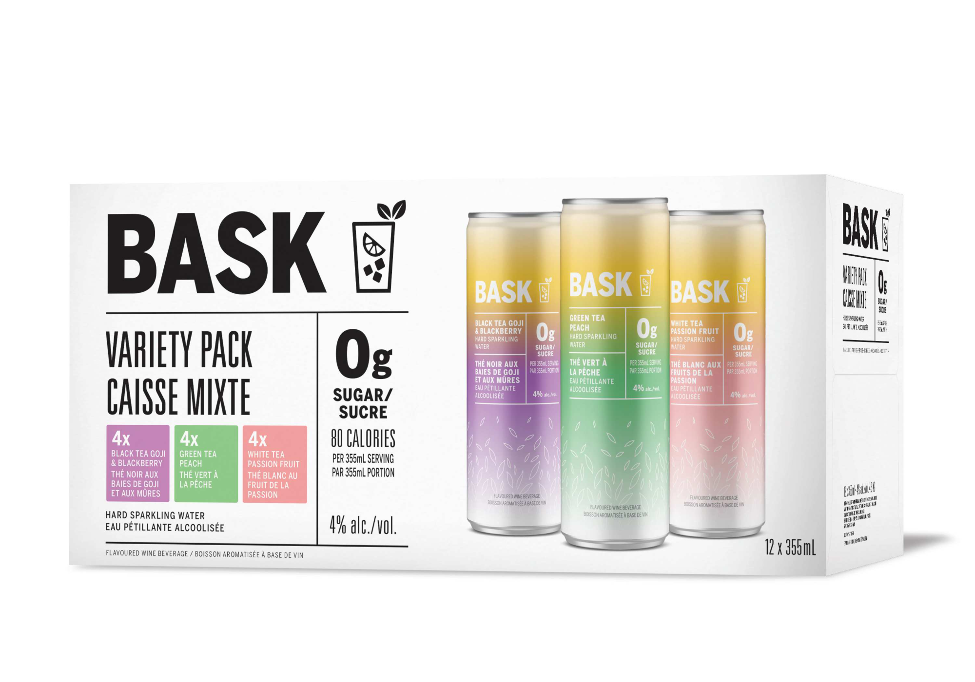 BASK WINE SPRITZ MIXER 355ML 12PK CAN