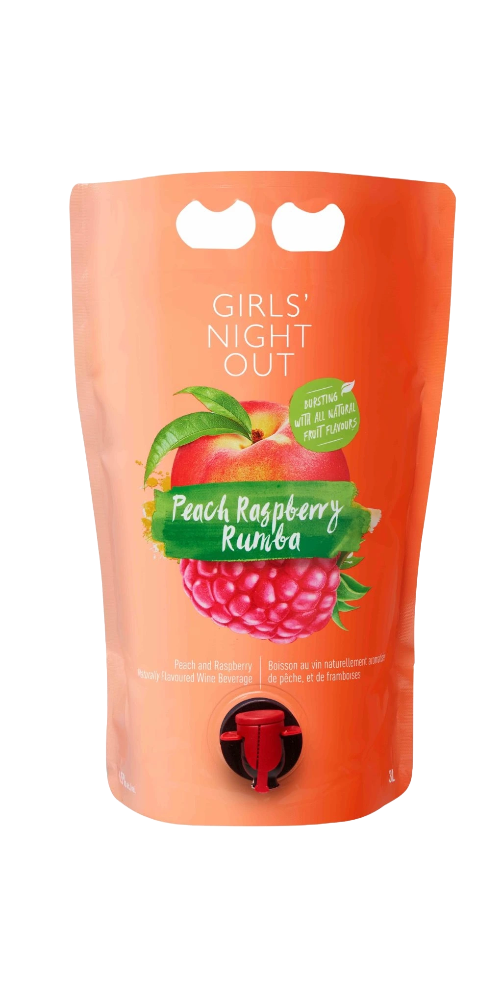GIRLS NIGHT OUT PEACH RASPBERRY RUMBA 3L