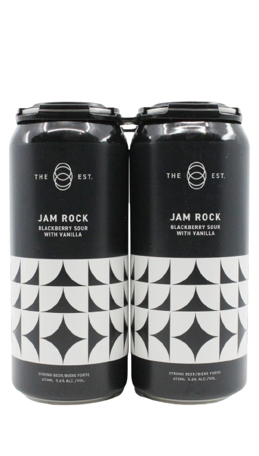 ESTABLISHMENT JAM ROCK BLACKBERRY VANILLA SOUR 473ML 4PK CAN