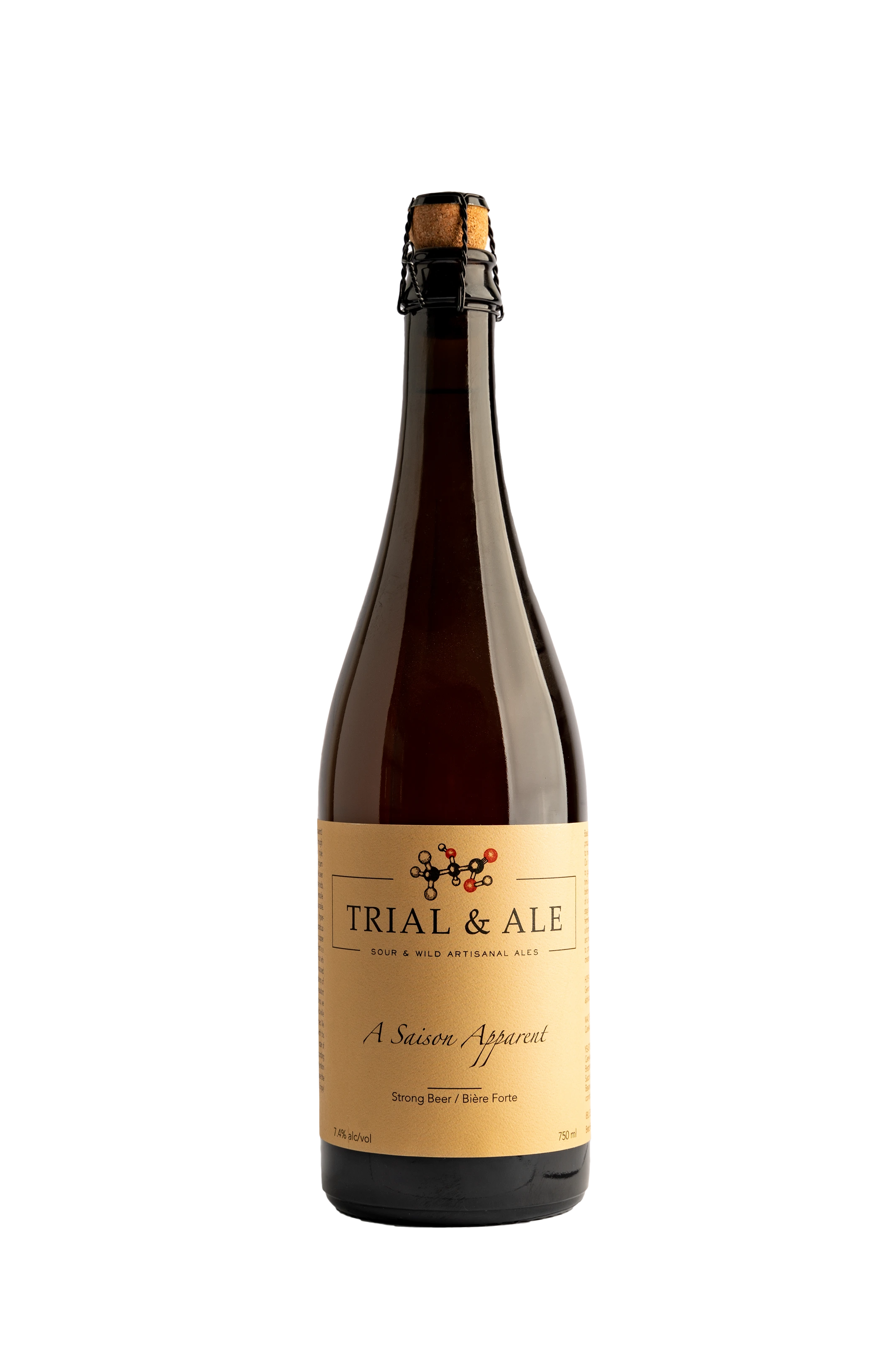 TRIAL & ALE A SAISON APPARENT 750ML BT