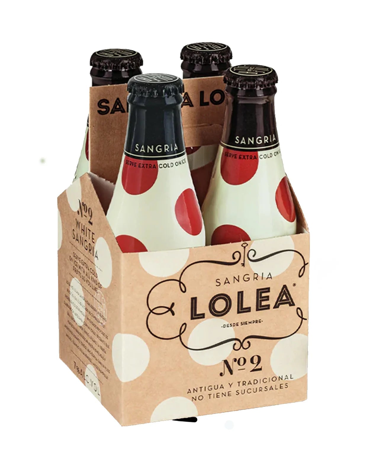 LOLEA WHITE 200ML 4PK BT