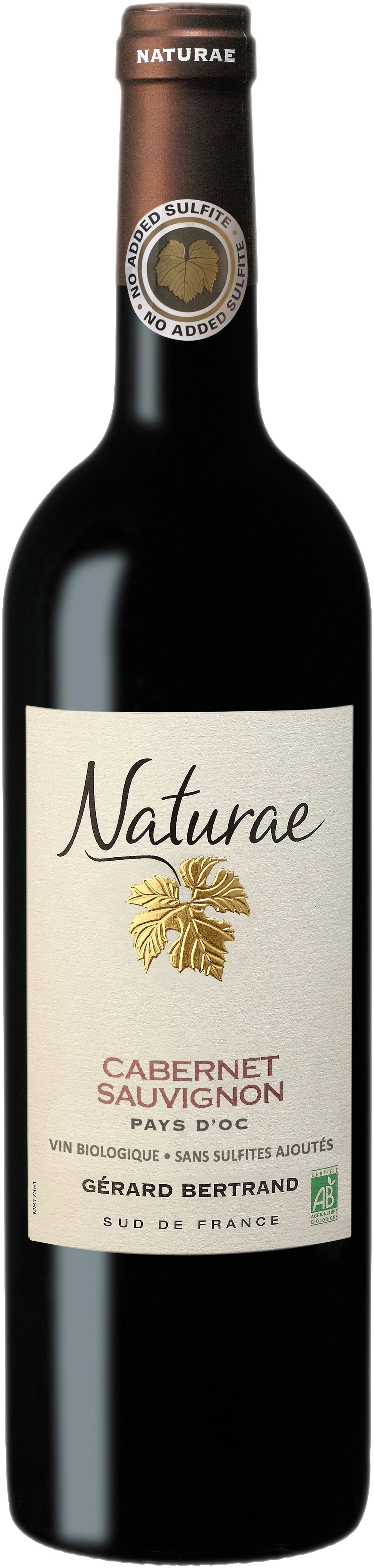 GERARD BERTRAND NATURAE CABERNET SAUVIGNON 750ML