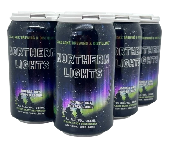 COLD LAKE NORTHERN LIGHTS LAGER 355ML 6PK CAN