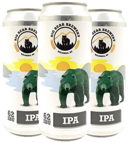 BIG BEAR IPA 473ML 4PK CAN