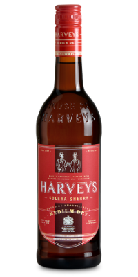 HARVEYS MEDIUM DRY SHERRY 750ML