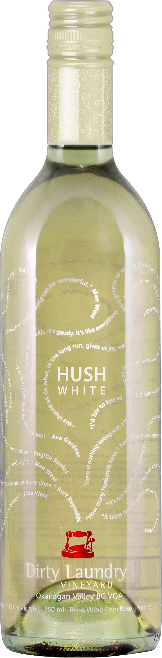DIRTY LAUNDRY HUSH WHITE BLEND VQA 750ML
