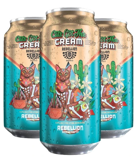 REBELLION CATS GOT THE CREAM 473ML 4PK CAN