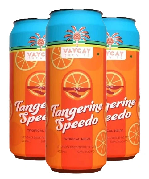 VAYCAY TANGERINE SPEEDO TROPICAL NEIPA 473ML 4PK CAN