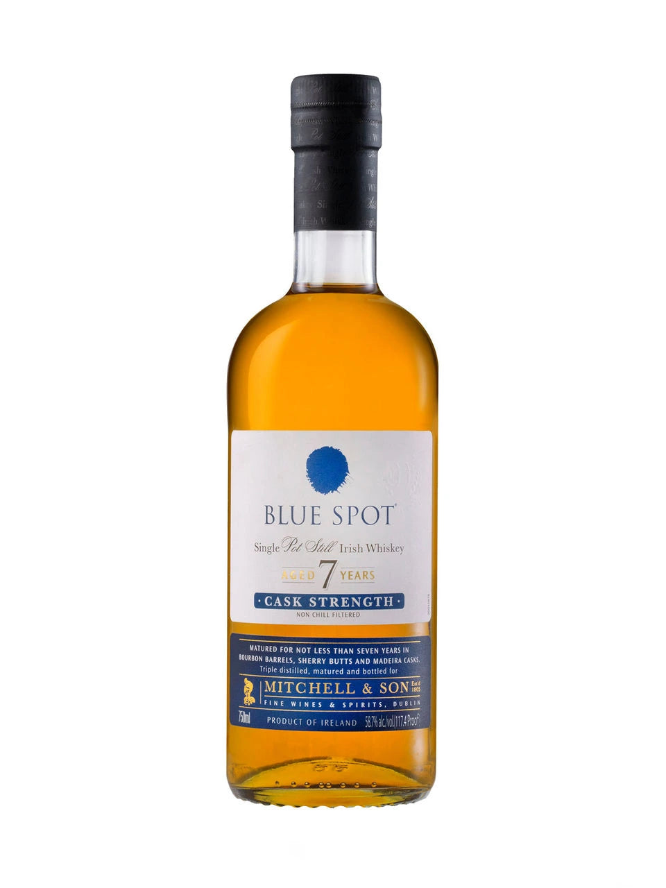 BLUE SPOT 7YR IRISH WHISKEY 750ML