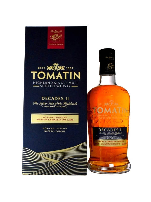 TOMATIN DECADES II HIGHLANDS SINGLE MALT WHISKY 700ML