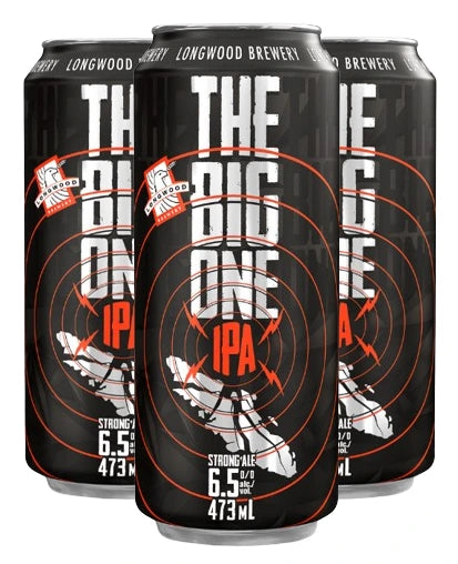 LONGWOOD THE BIG ONE IPA 473ML 4PK CAN