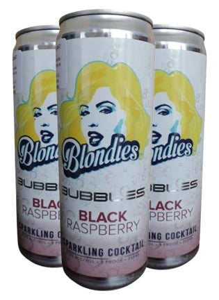 MID OAK BLONDIES BLACK RASPBERRY 355ML 4PK CAN