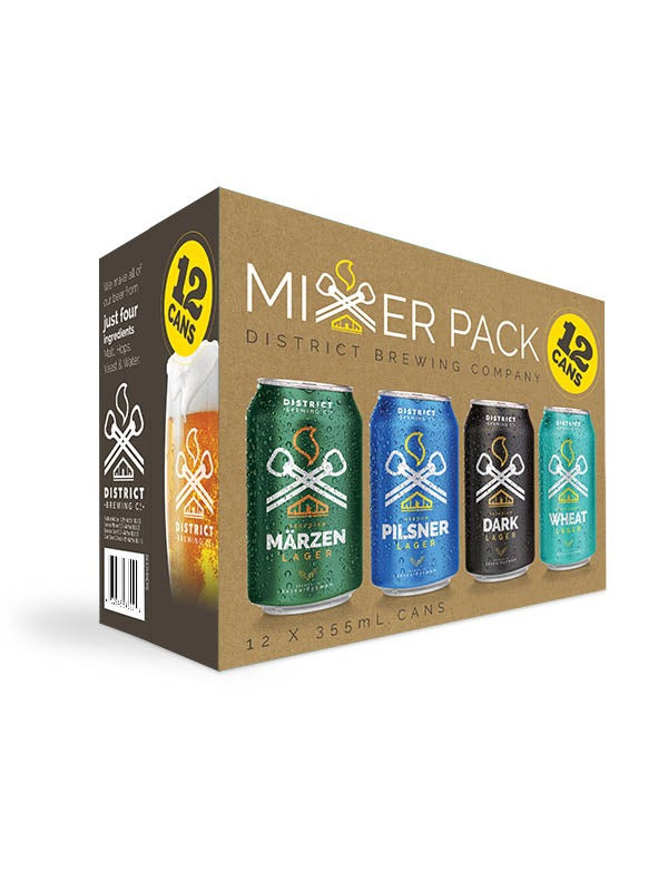 DISTRICT MIXER 355ML 12PK CAN