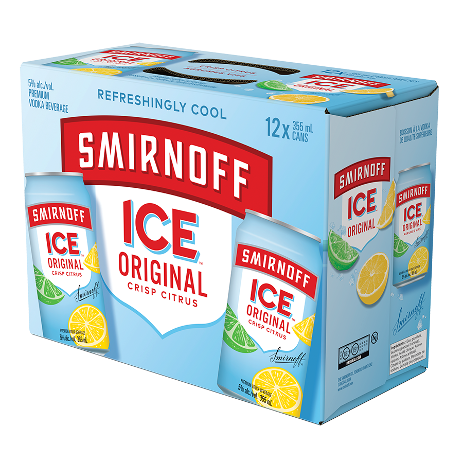 SMIRNOFF ICE 355ML 12PK CAN