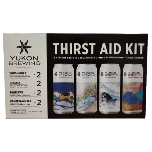 YUKON THIRST AID KIT MIXER 473ML 8PK CAN