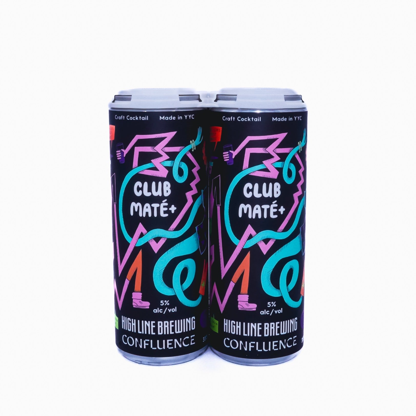 CONFLUENCE CLUB MATE 355ML 4PK CAN