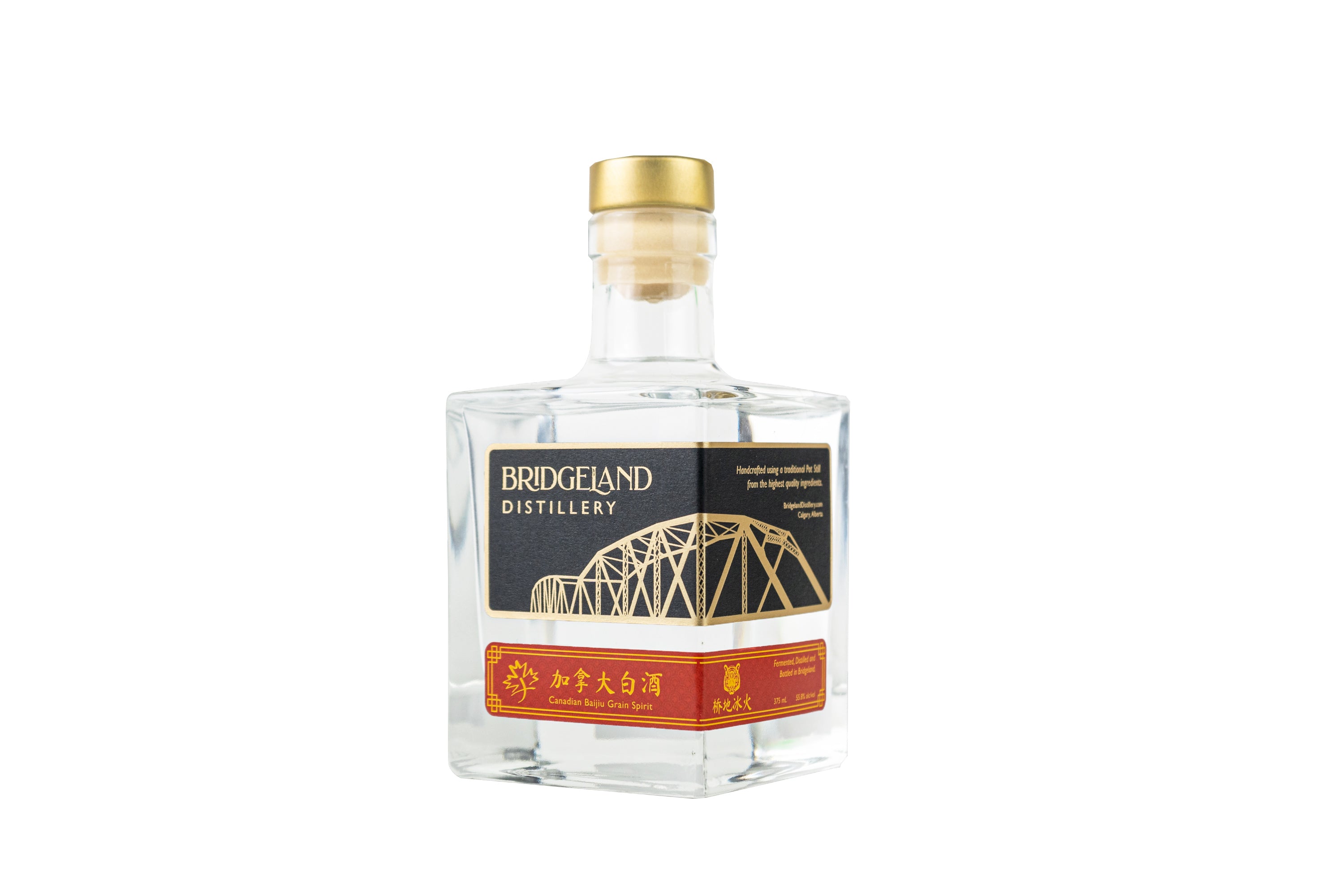 BRIDGELAND CANADIAN BAIJIU GRAIN SPIRIT 375ML