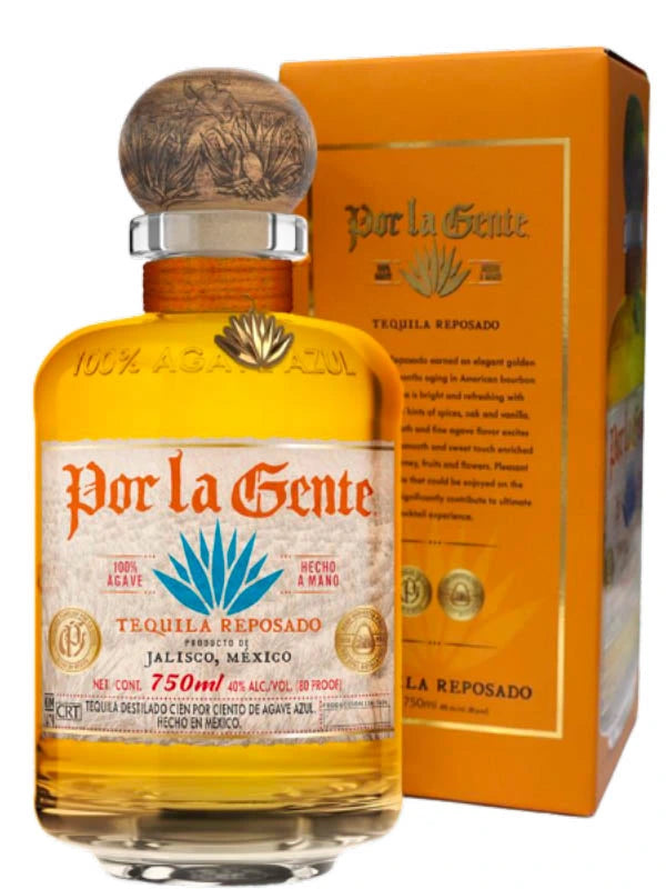 POR LA GENTE REPOSADO TEQUILA 750ML