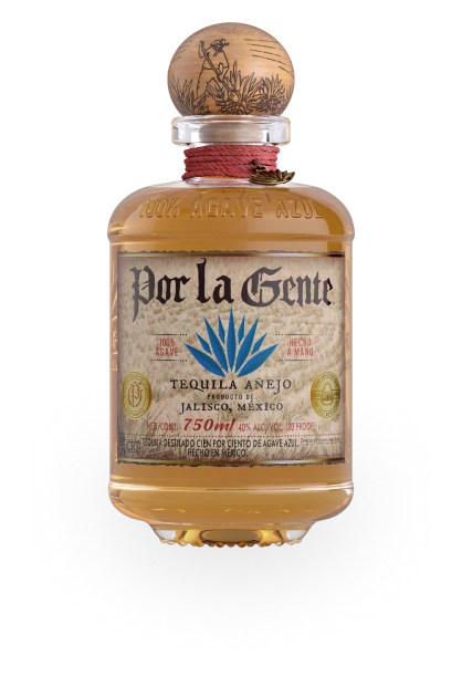 POR LA GENTE ANEJO TEQUILA 750ML