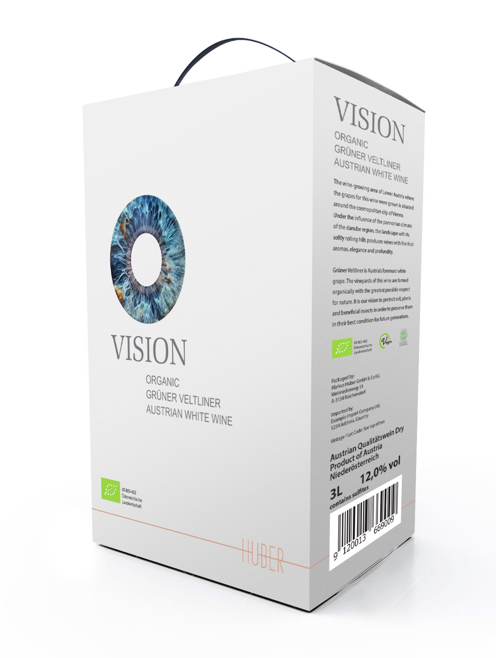 HUBER VISION GRUNER VELTLINER BIB 3L