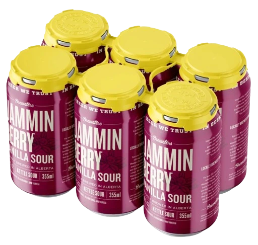 BREWSTERS JAMMIN BERRY VANILLA SOUR 355ML 6PK CAN