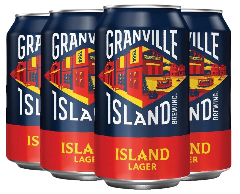 GRANVILLE ISLAND LAGER 355ML 6PK CAN