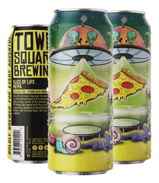 TOWN SQUARE SLICE OF LIFE NEIPA 473ML 4PK CAN