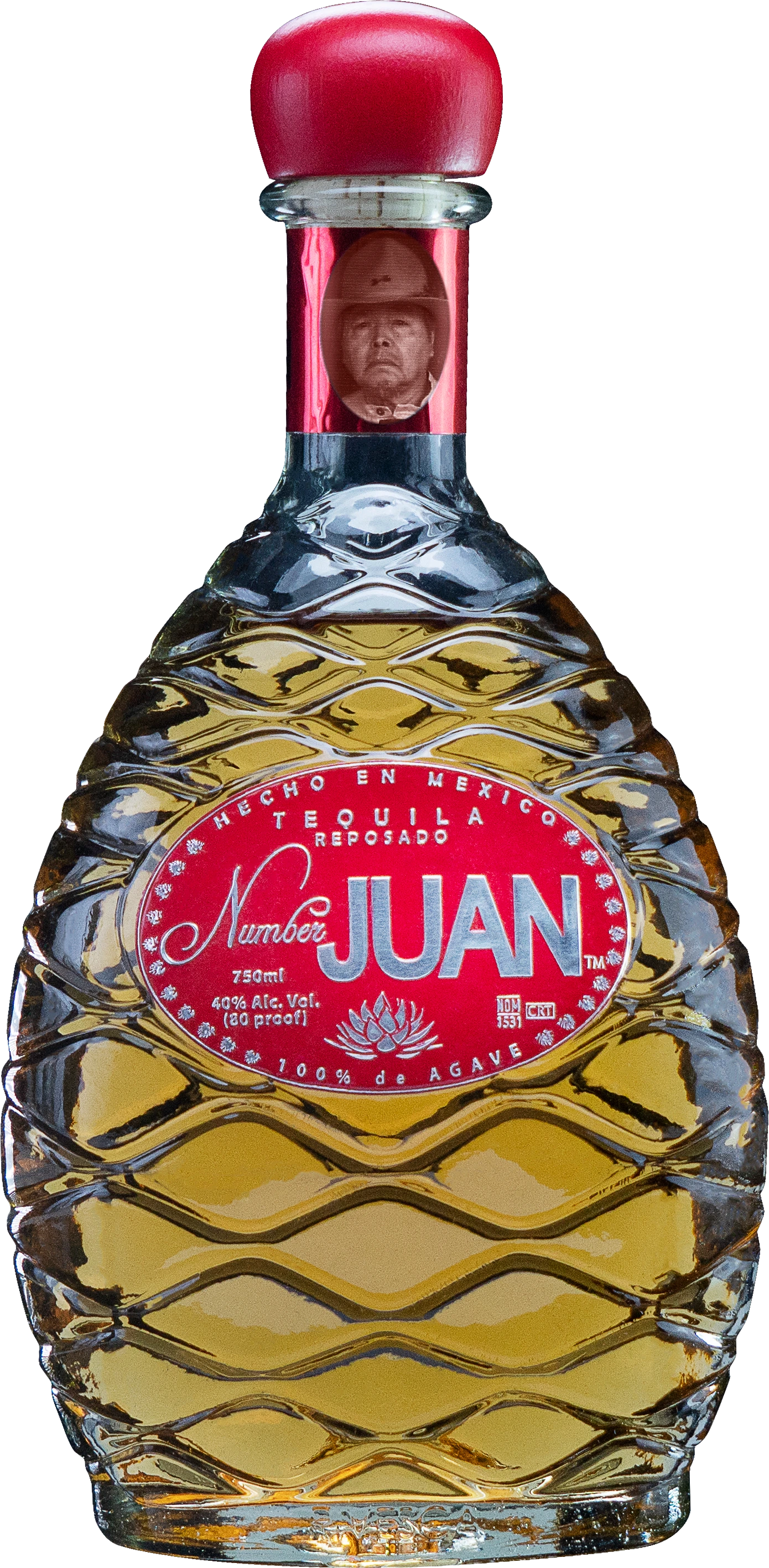 NUMBER JUAN REPOSADO TEQUILA 750ML