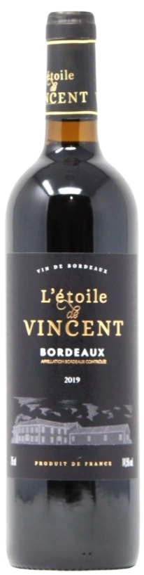 ETOILE DE VINCENT BORDEAUX ROUGE 750ML