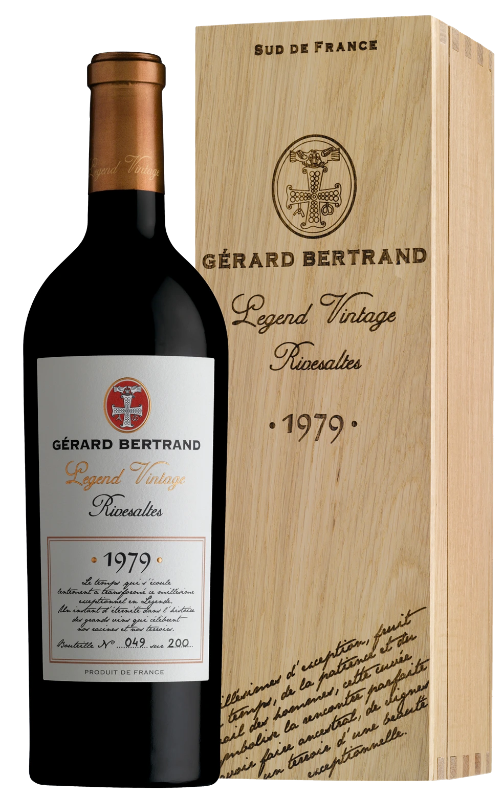 RIVESALTES 1979 　　　　　　　　　赤ワイン Wine and Beyond - GERARD BERTRAND RIVESALTES 1979 750ML - Gerard