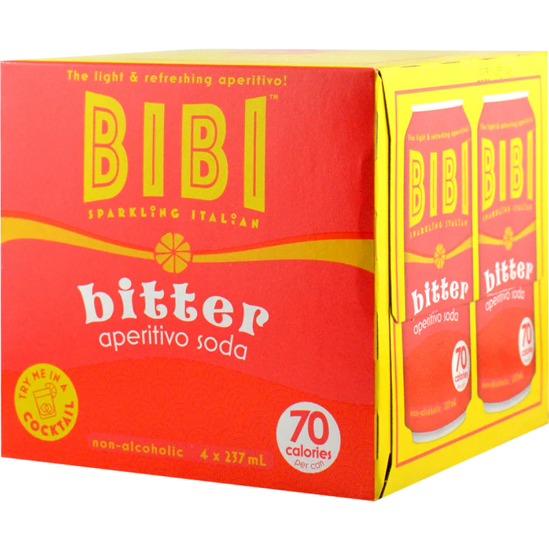 BIBI BITTER APERITIVO SODA NON ALC 237ML CAN