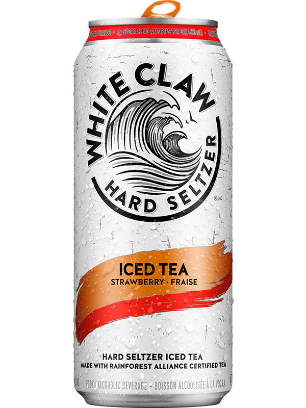 WHITE CLAW ICED TEA STRAWBERRY 473ML CAN