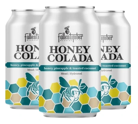 FALLENTIMBER HONEY COLADA 355ML 4PK CAN