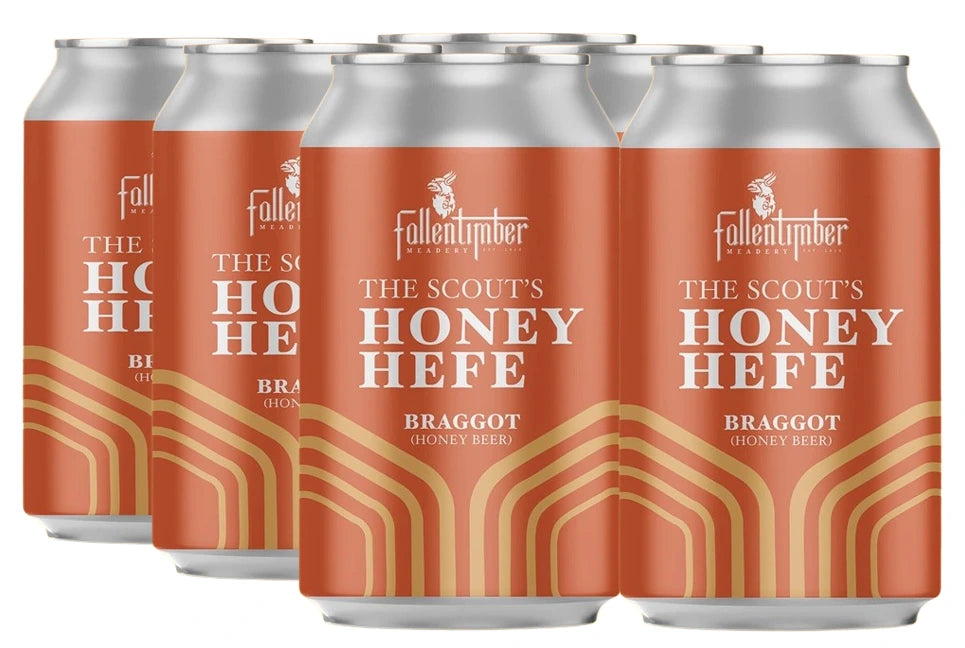 FALLENTIMBER HONEY HEFE 355ML 6PK CAN