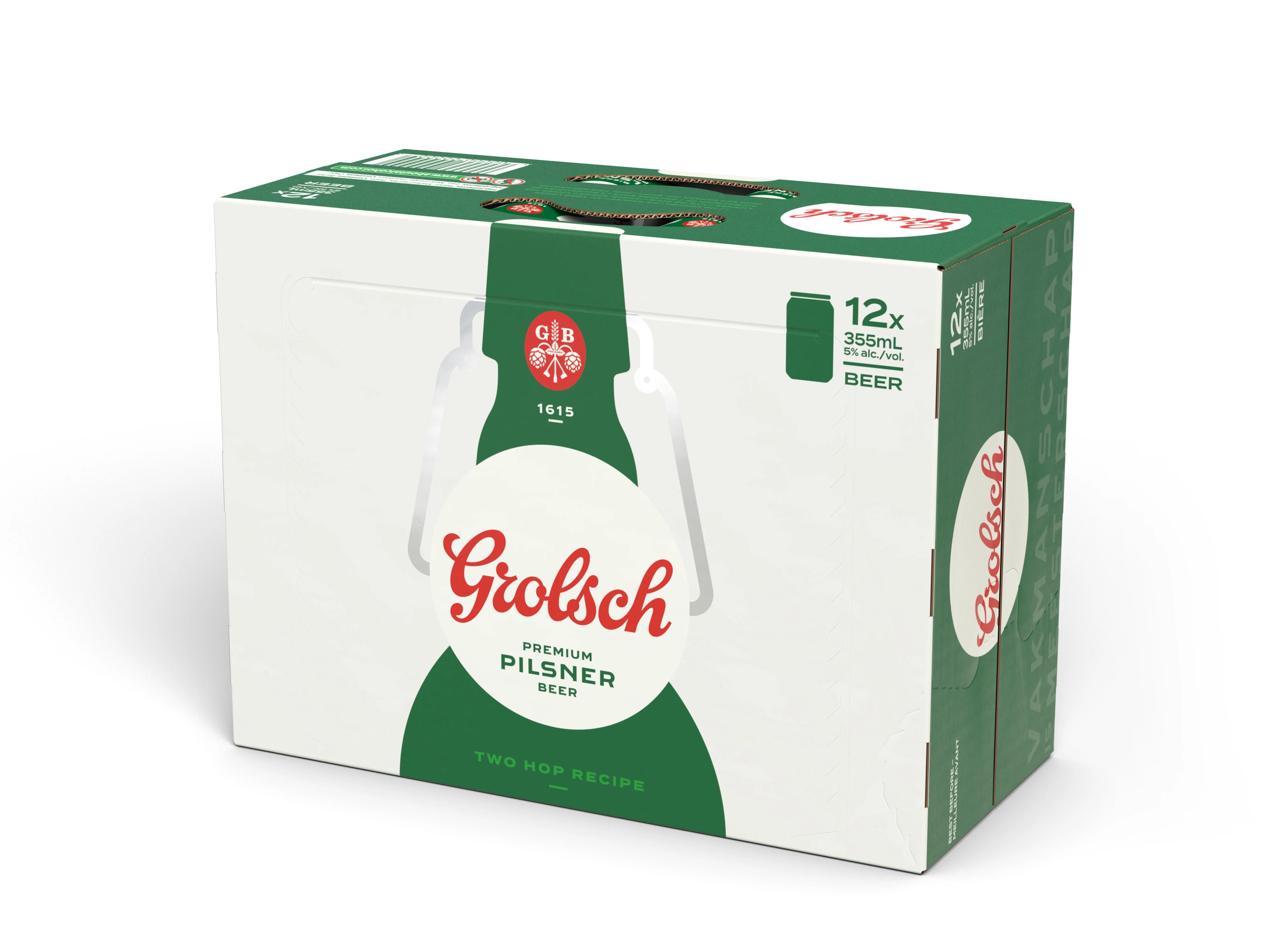 GROLSCH PREMIUM PILSNER 355ML 12PK CAN