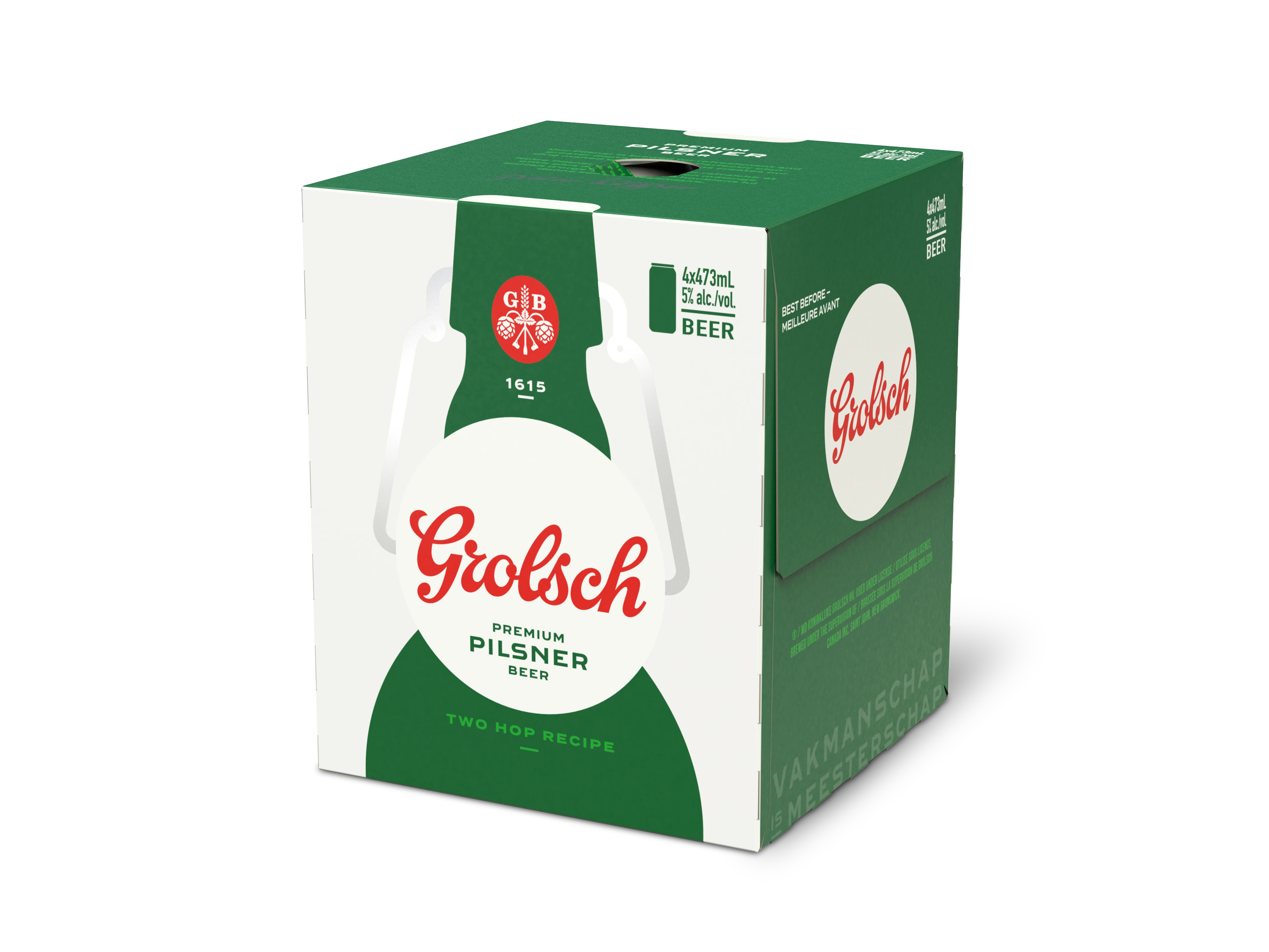 GROLSCH PREMIUM PILSNER 473ML 4PK CAN
