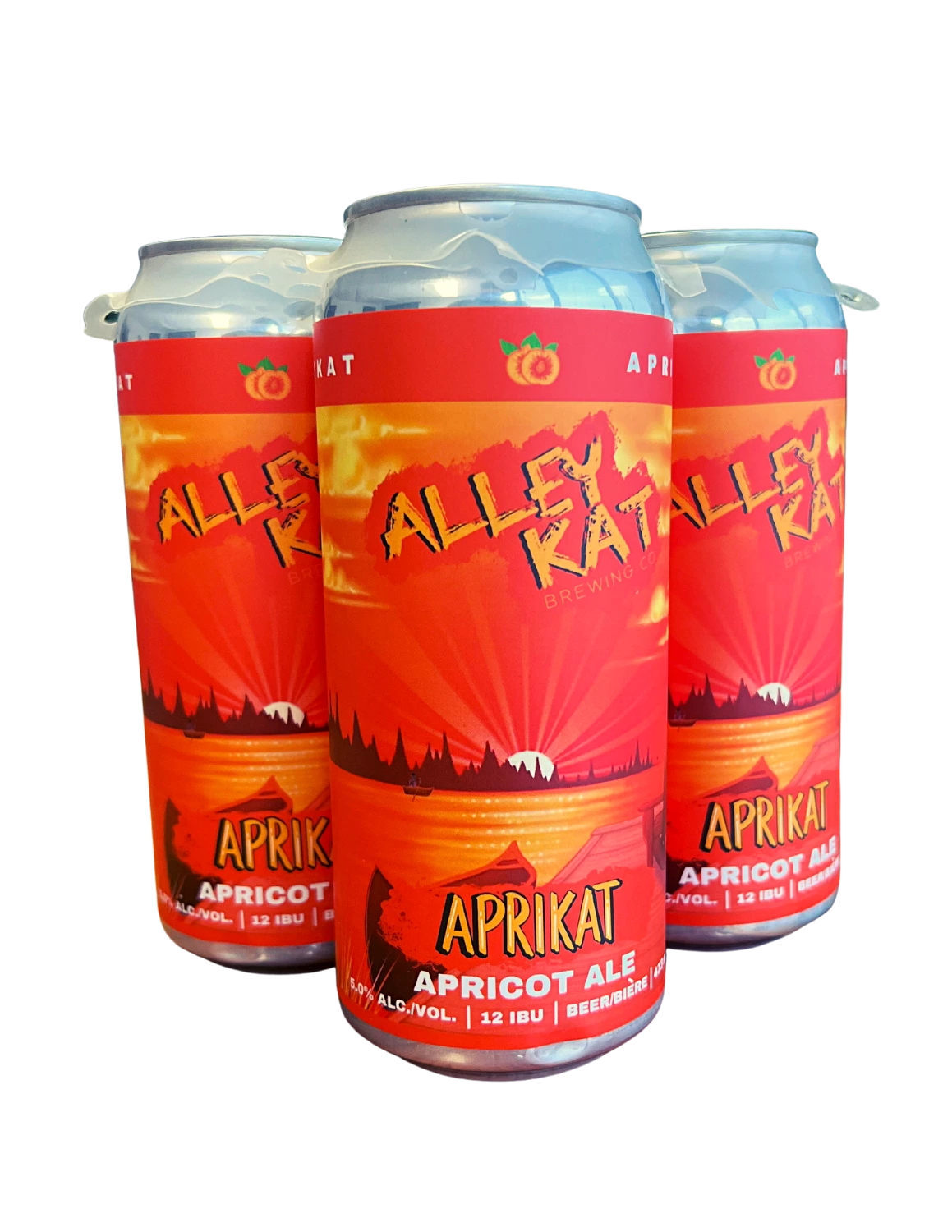 ALLEY KAT APRIKAT APRICOT ALE 473ML 4PK CAN