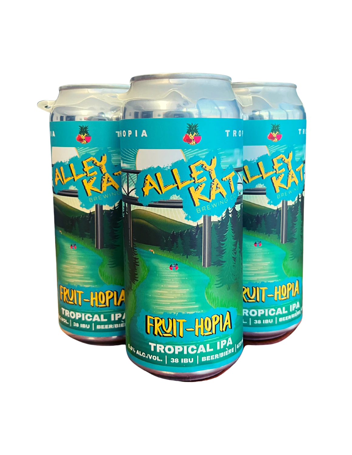 ALLEY KAT FRUIT-HOPIA TROPICAL IPA 473ML 4PK CAN