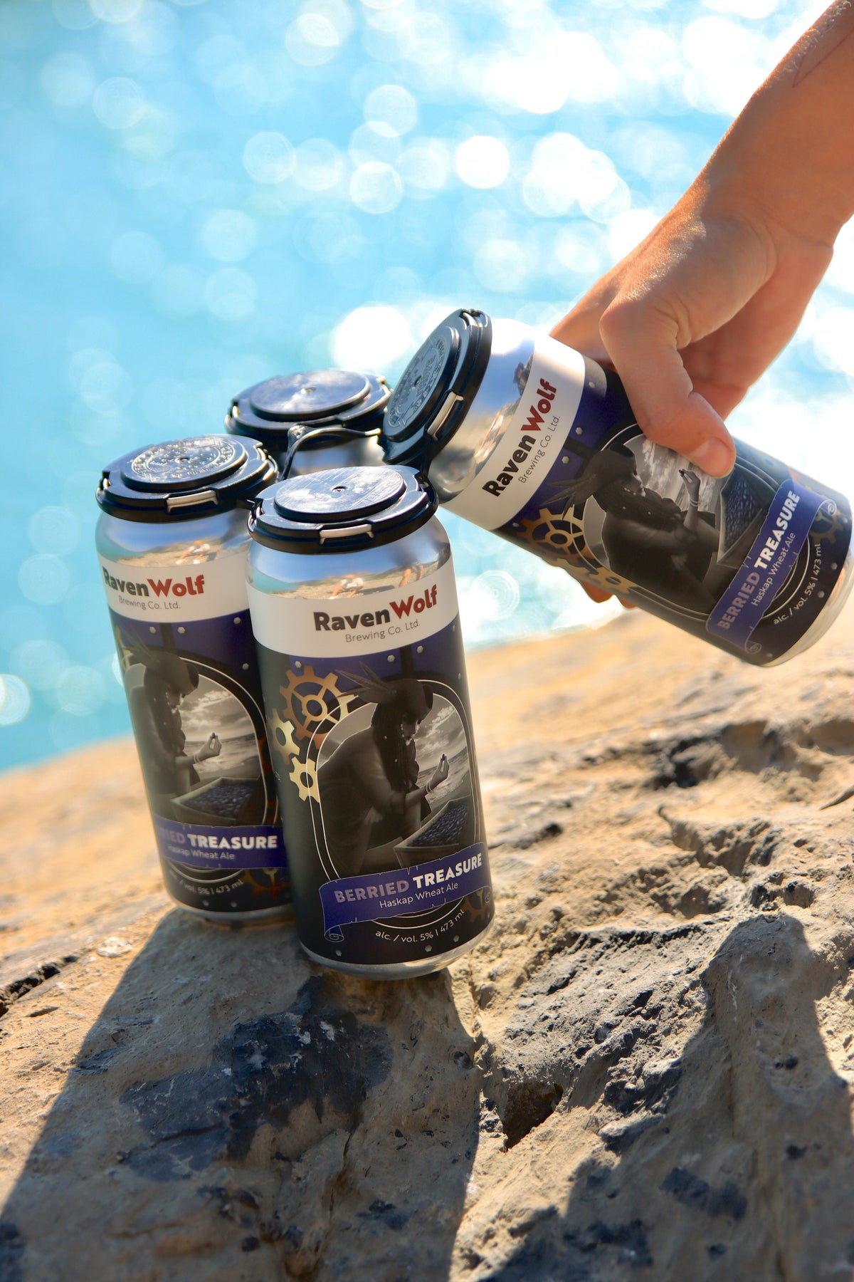 RAVENWOLF BERRIED TREASURE 473ML 4PK CAN