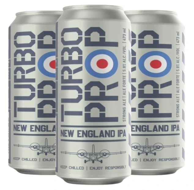 GROWLERY TURBO PROP NEIPA 473ML 4PK CAN