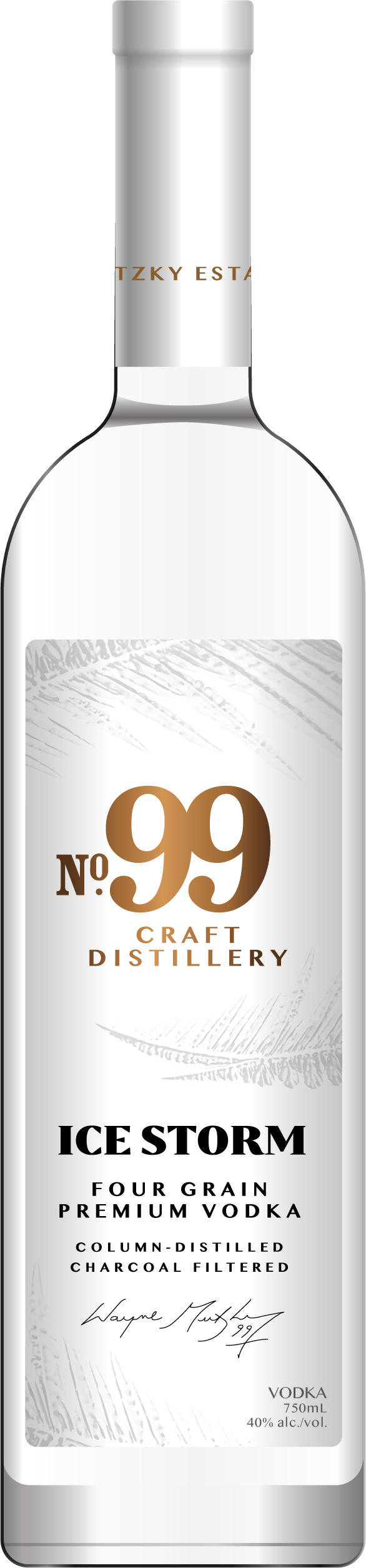 WAYNE GRETZKY ICE STORM VODKA 750ML